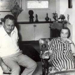 1978 - גולדה מאיר עם משה אולניק 