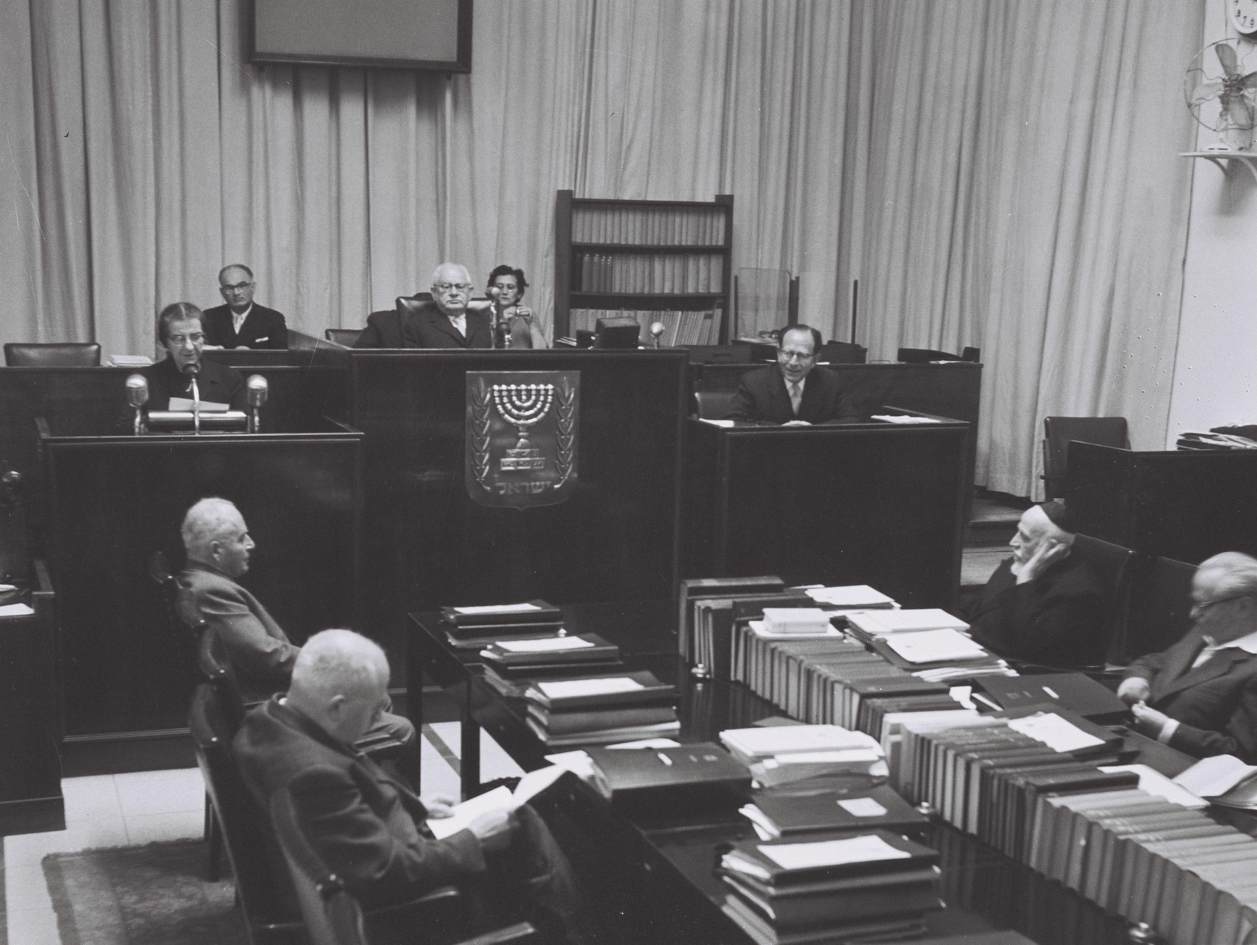 שרת החוץ: נאומים בכנסת, 1956-1965